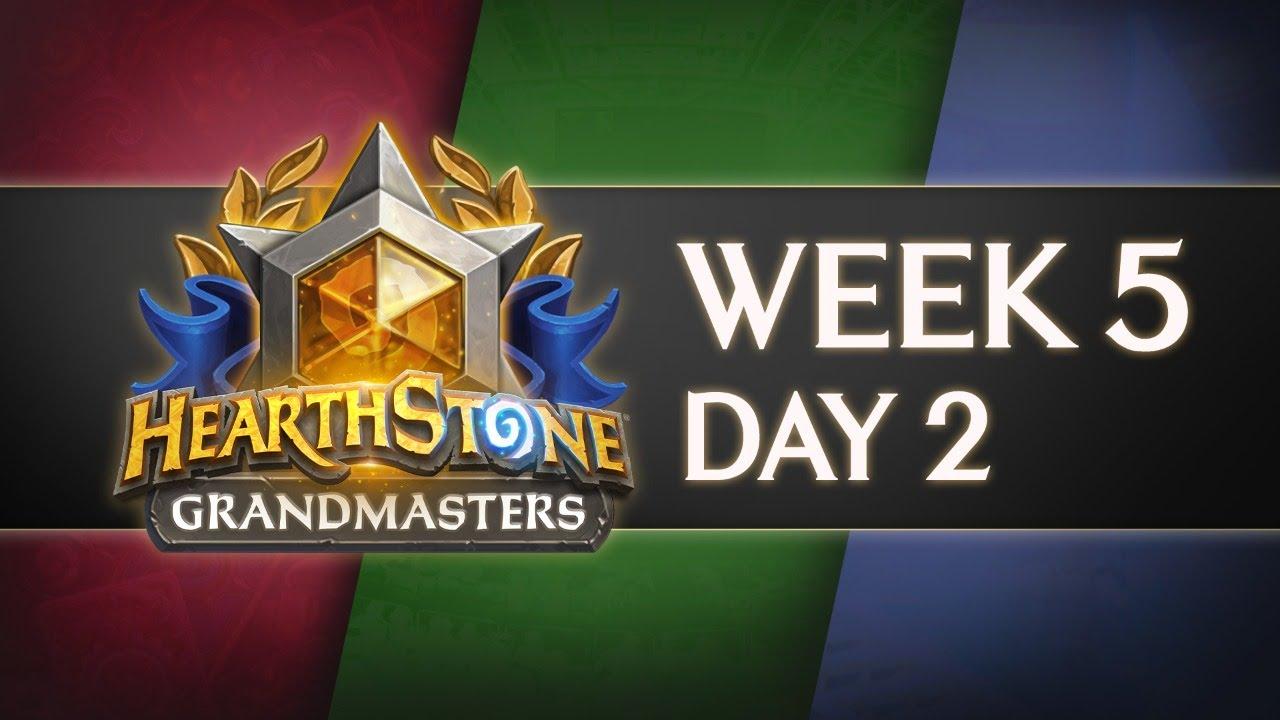 [JP] Hearthstone Grandmasters Season 1 Week 5 Day 2