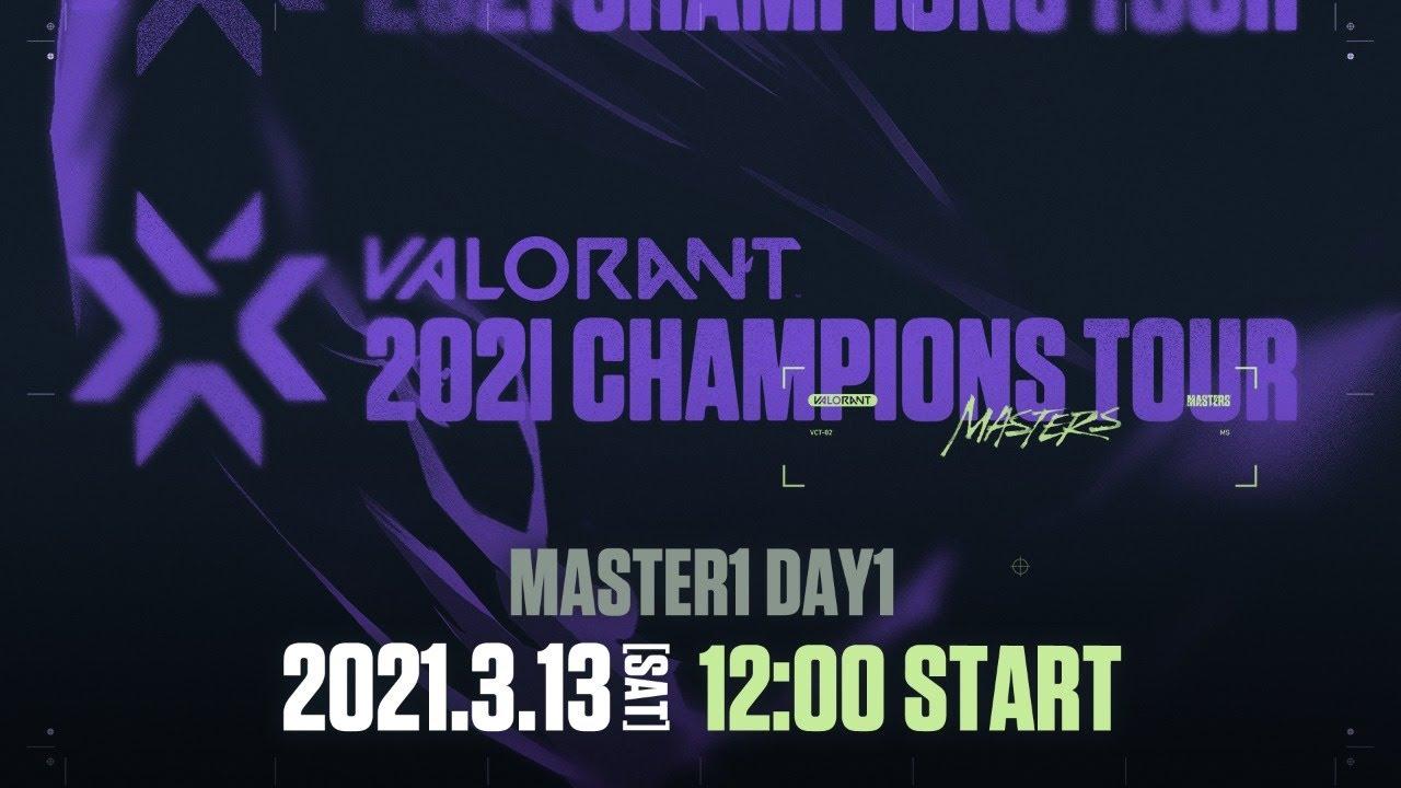 VALORANT Champions Tour /// STAGE1 MASTERS DAY1
