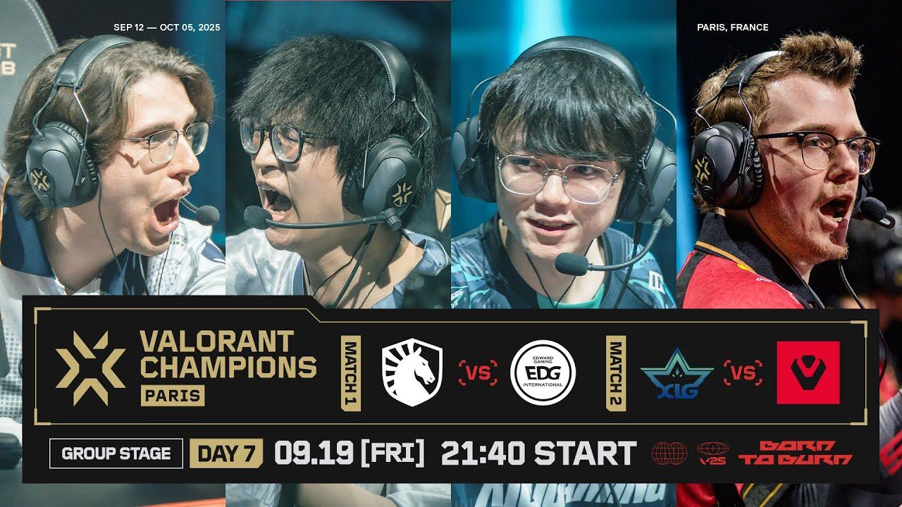 VALORANT Champions Paris — Group Stage Day 7