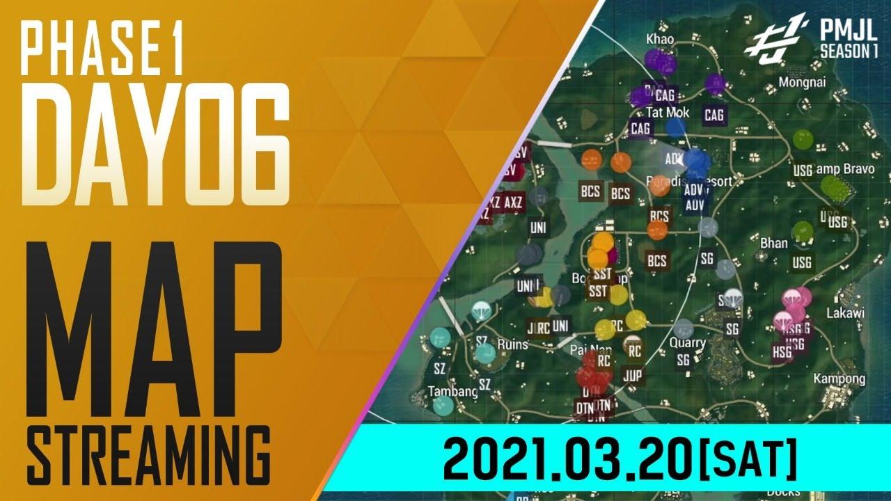 【PMJL SEASON1】Phase1 Day6 MAP配信
