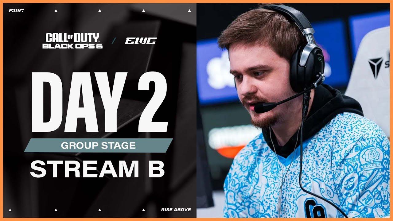 COD BO6 at EWC 25 - Day 2 - Group Stage - Stream B