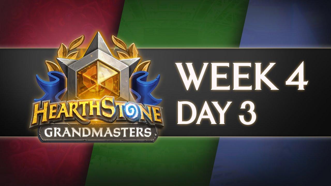 [JP] Hearthstone Grandmasters Season 1 Week 4 Day 3