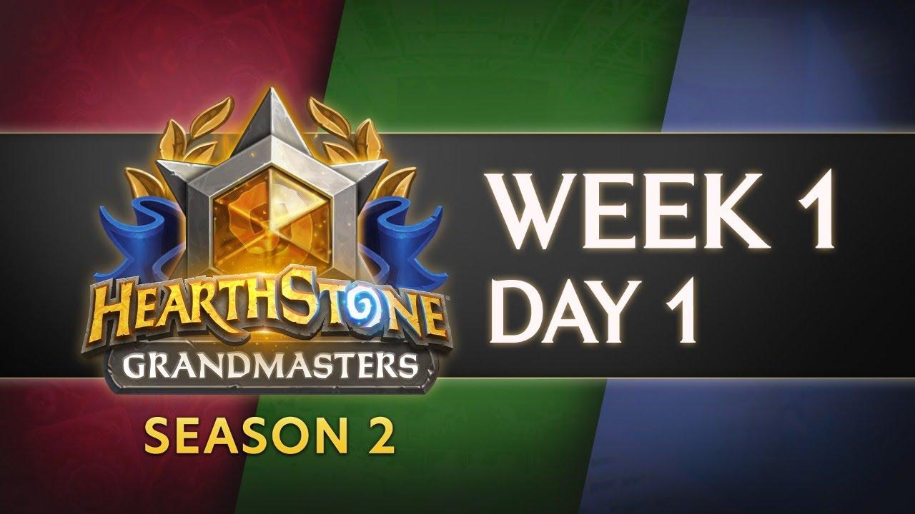 [JP] ハースストーン グランドマスターズ アジア太平洋 - 2021 Season 2 WeeK 1 Day 1