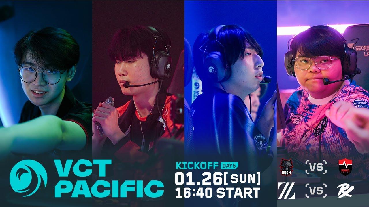 VCT Pacific: KICKOFF - Day 5