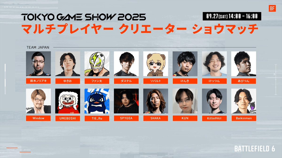 クリエイターマルチプレイヤーライブゲームプレイ