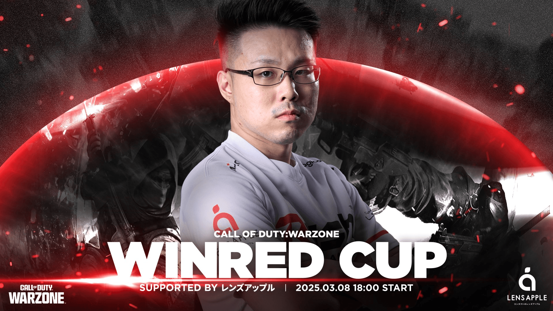 CoD: Warzone WinRed CUP  supported by レンズアップル