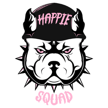 HAPPIE SQUADのロゴタイプ